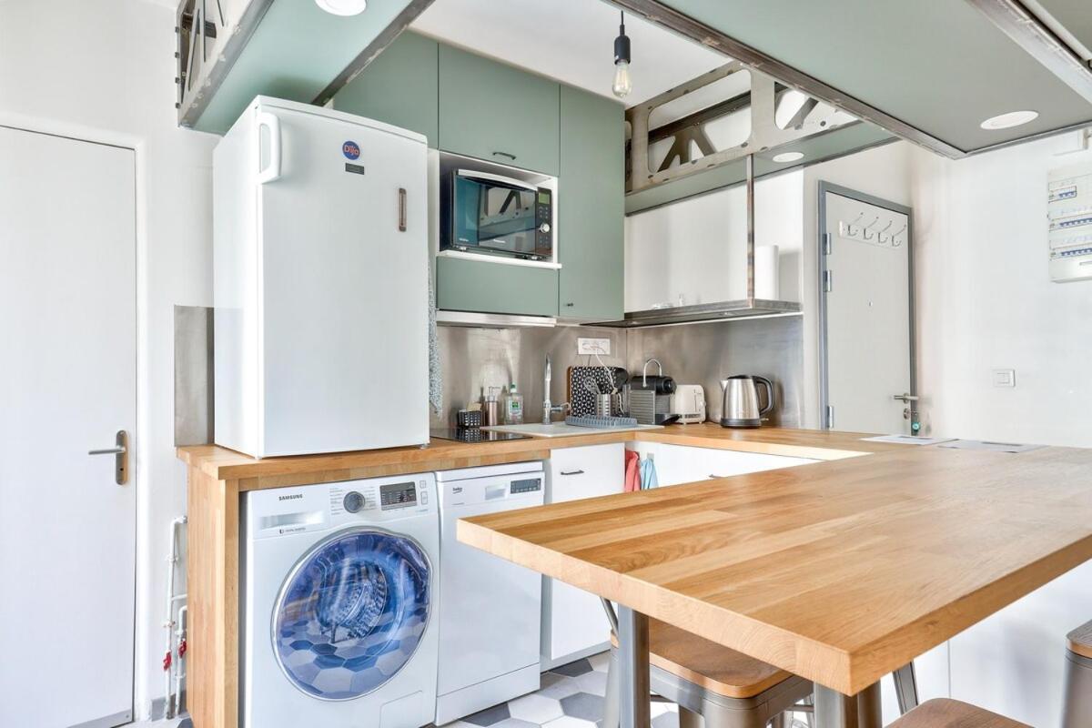 Appartement Lovely 5 Mn Walk To Laumiere Metro Station