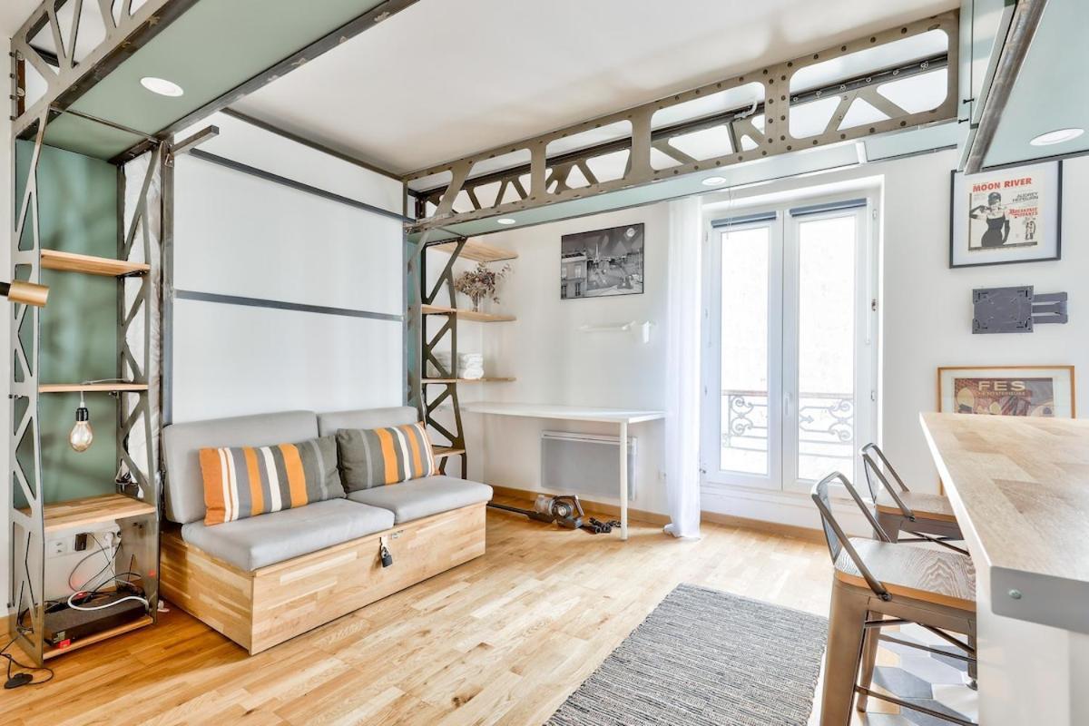 Lovely 5 Mn Walk To Laumiere Metro Station Appartement