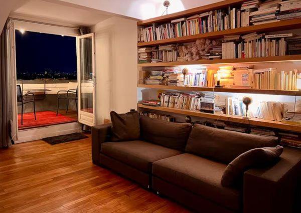 Terrasse Avec Vue Magique Sur Paris