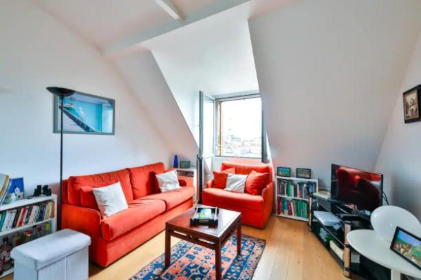 Les Toits De Rue Cler Vue Tour Eiffel Apartamento