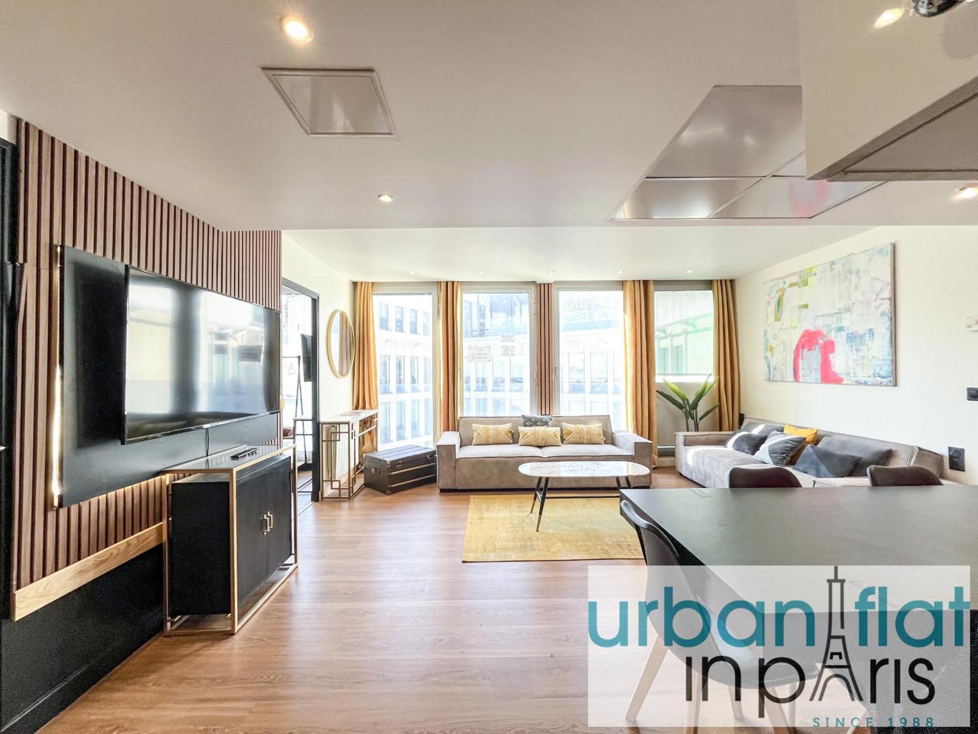 Urban Flat 128 - Art Rock 4bdr Flat Near Champs-elysees Apartment Paris