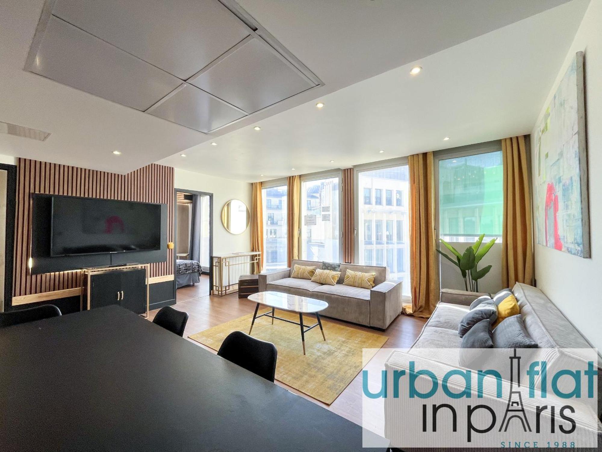 Apartment Urban Flat 128 - Art Rock 4bdr Flat Near Champs-elysees