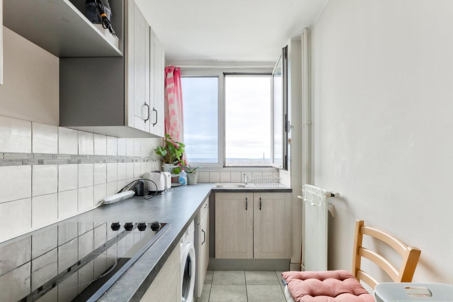 Apartment 1br Flat View On Eiffel Tower And Sacre-coeur Paris