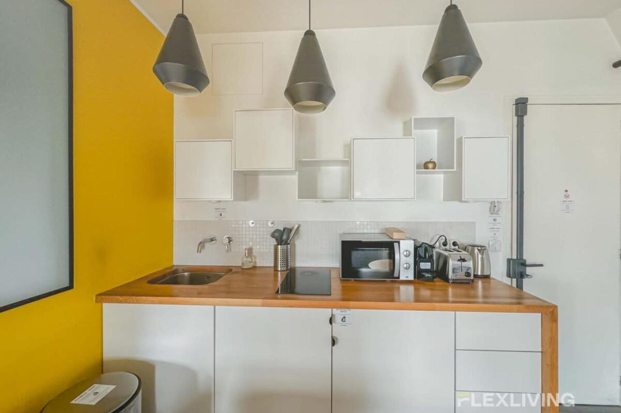 Apartment Flexliving - Onebedroom - Malesherbes - Eiffel Tower View *