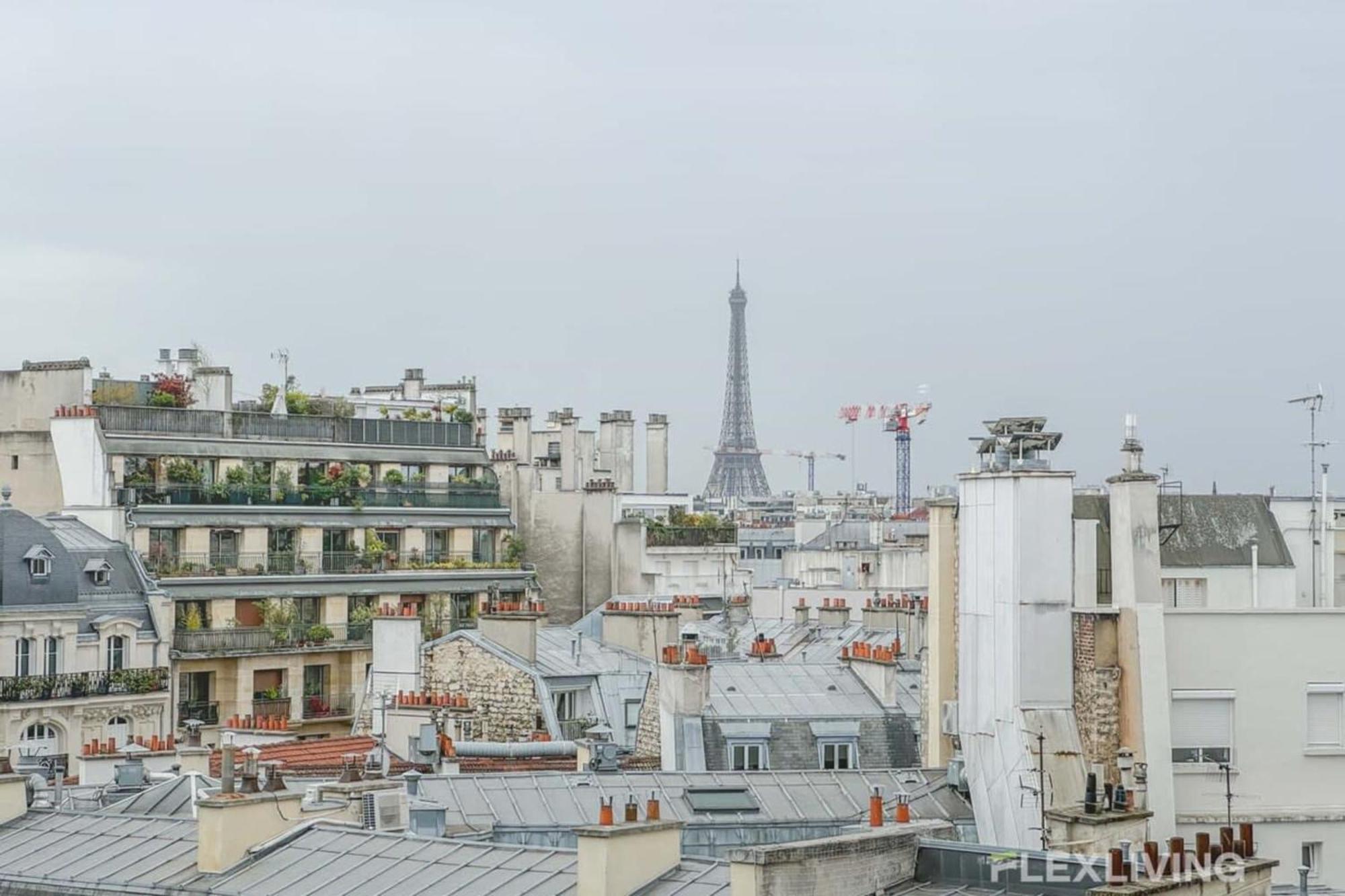 Flexliving - Onebedroom - Malesherbes - Eiffel Tower View Paris