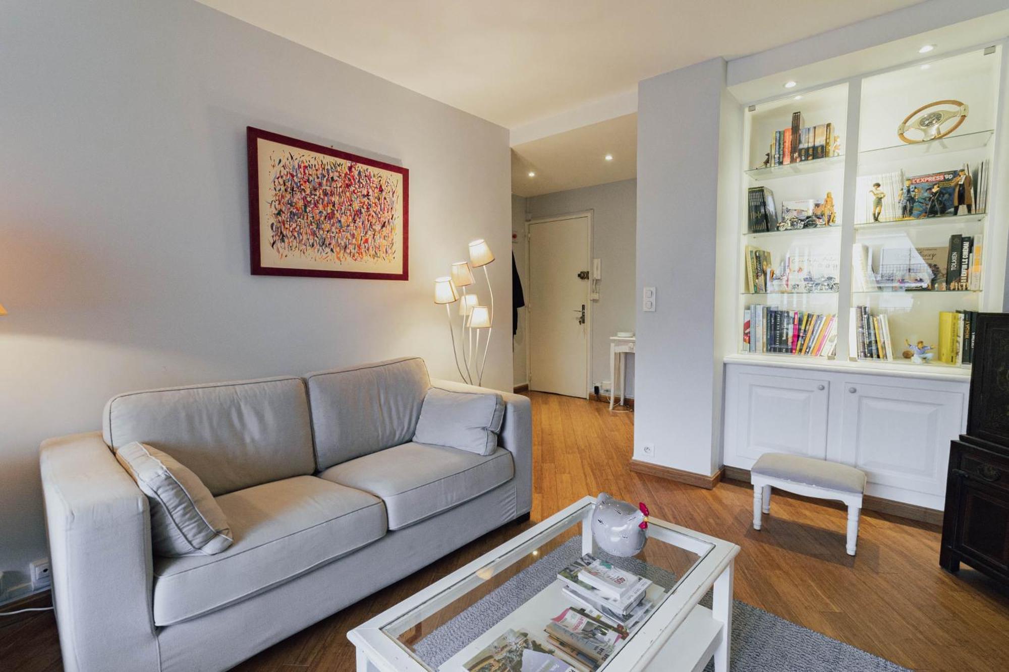 Le Retro-chic - T2 Raffinee - Balcon & Metro M12 Paris