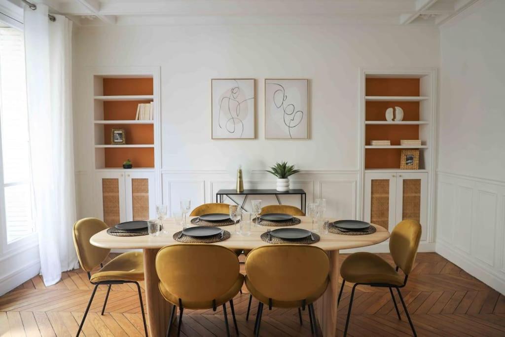 Apartment Charming 3 Bedroom Haussmannien In 17th *