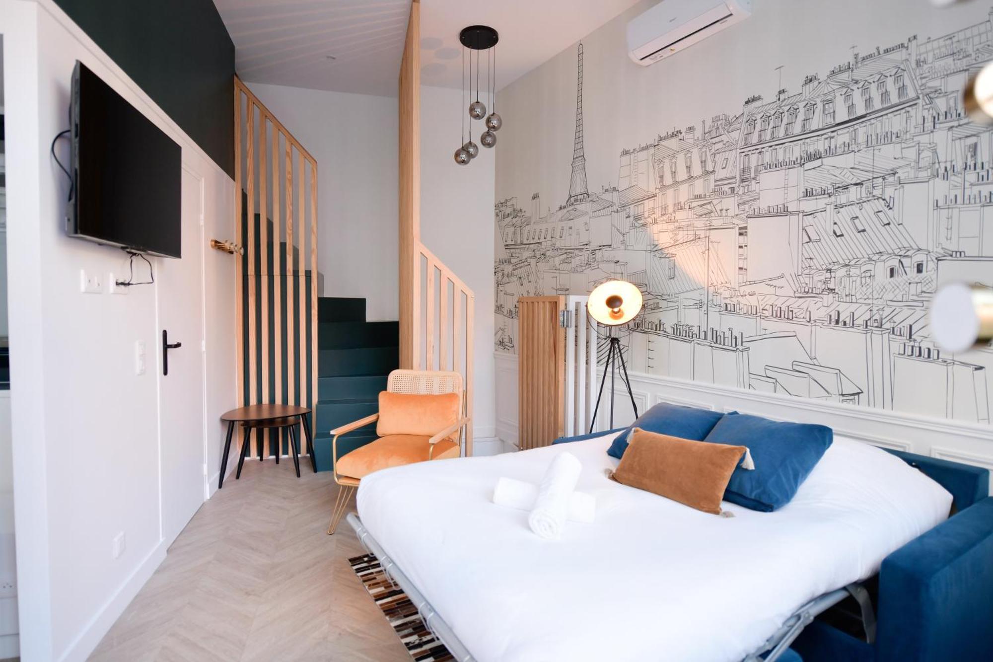 Appartement Montmartre Marvel! Designer Near Metro *