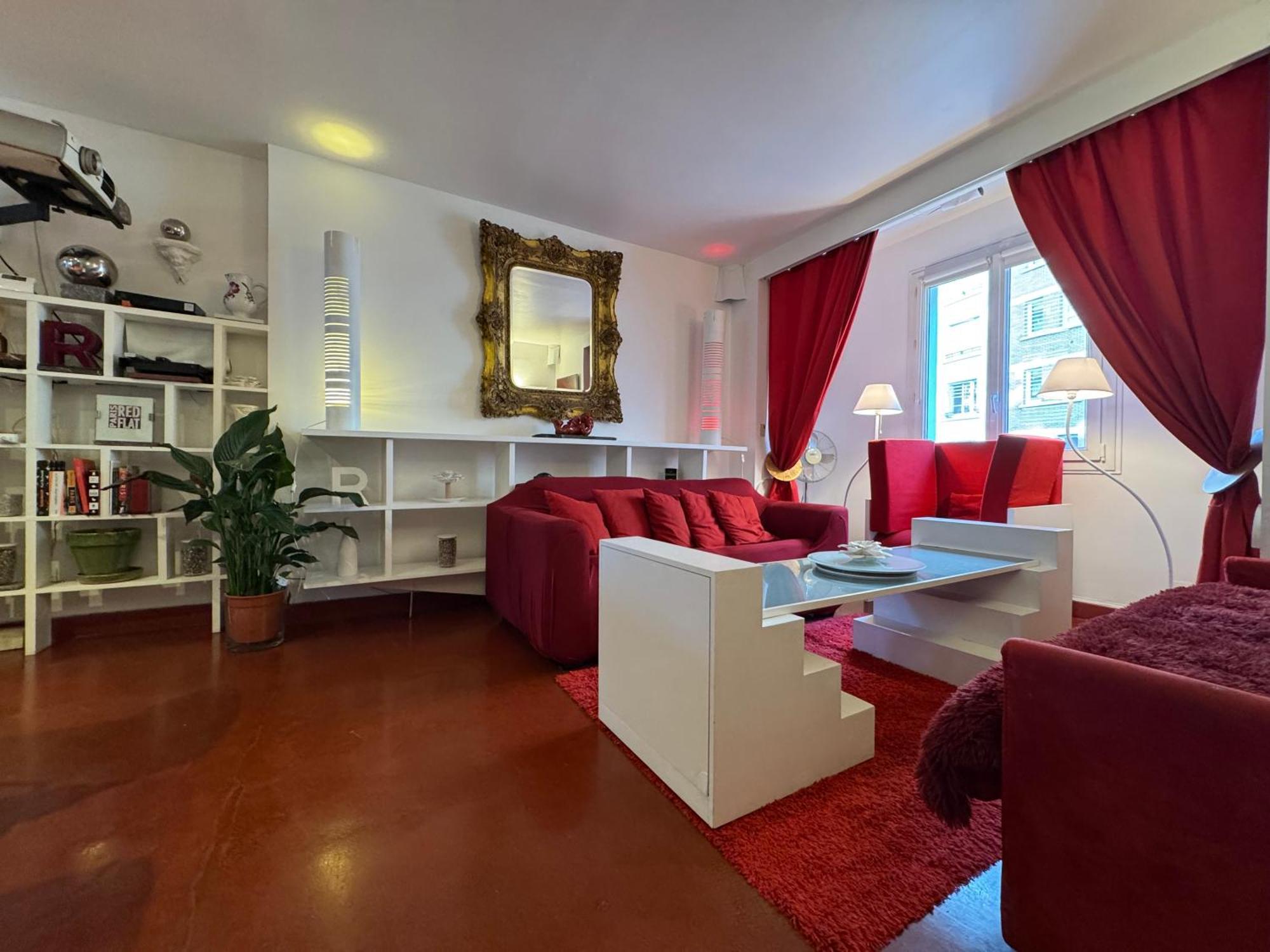 Red Flat Apartment