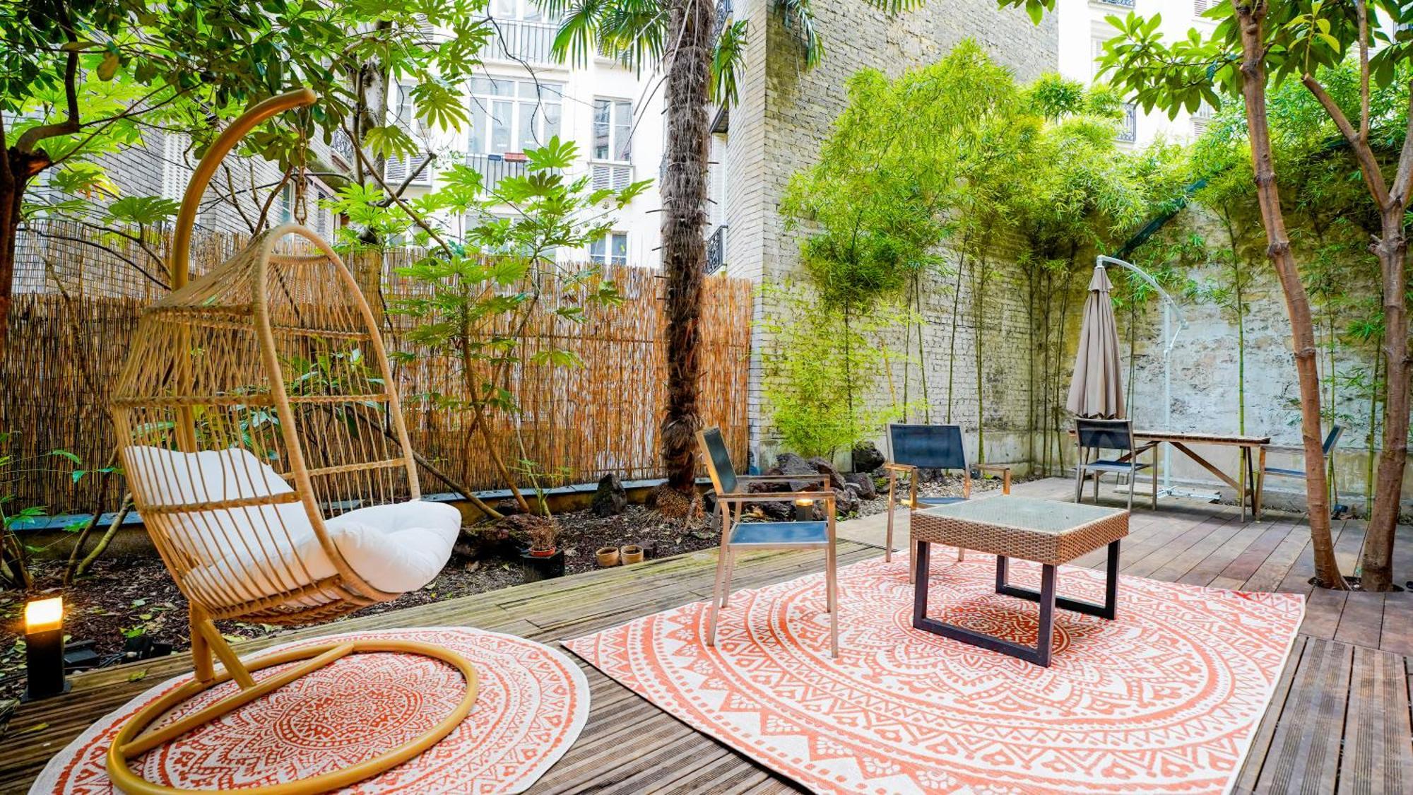 Luxury Jungle Loft With Private Garden, Jacuzzi & Hammam