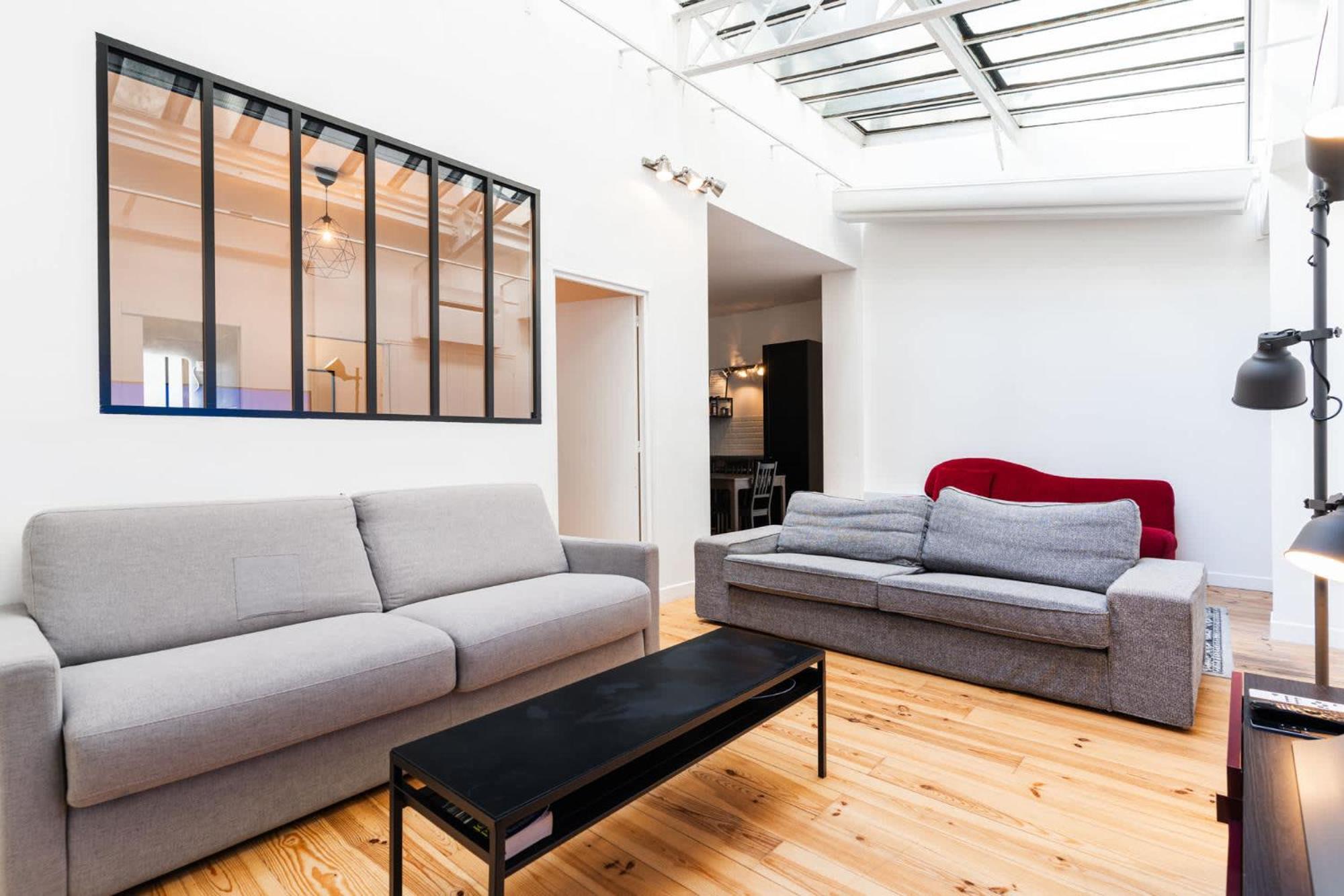 Apartment Loft House 3 Bedroom Bastille, Marais Ac By Lcc Agency Paris