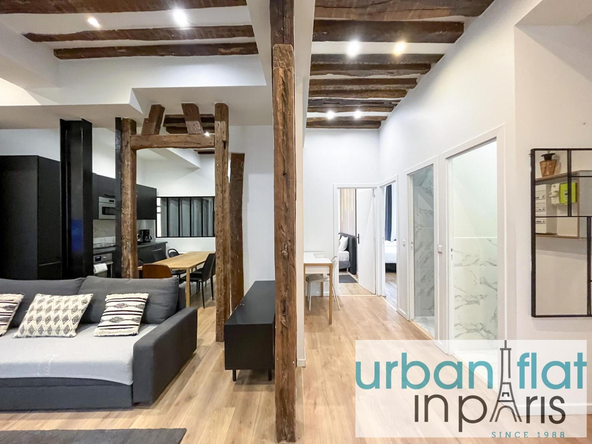 Appartement Urban Flat 67 - Spacious Parisian Flat In