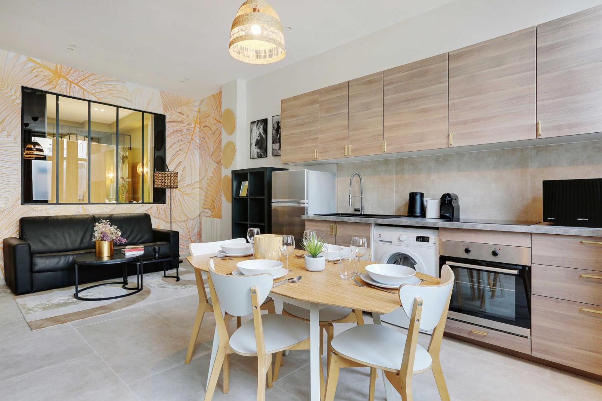 Wonderful - 1br 5p - Sacre Coeur Ramey Apartment Paris