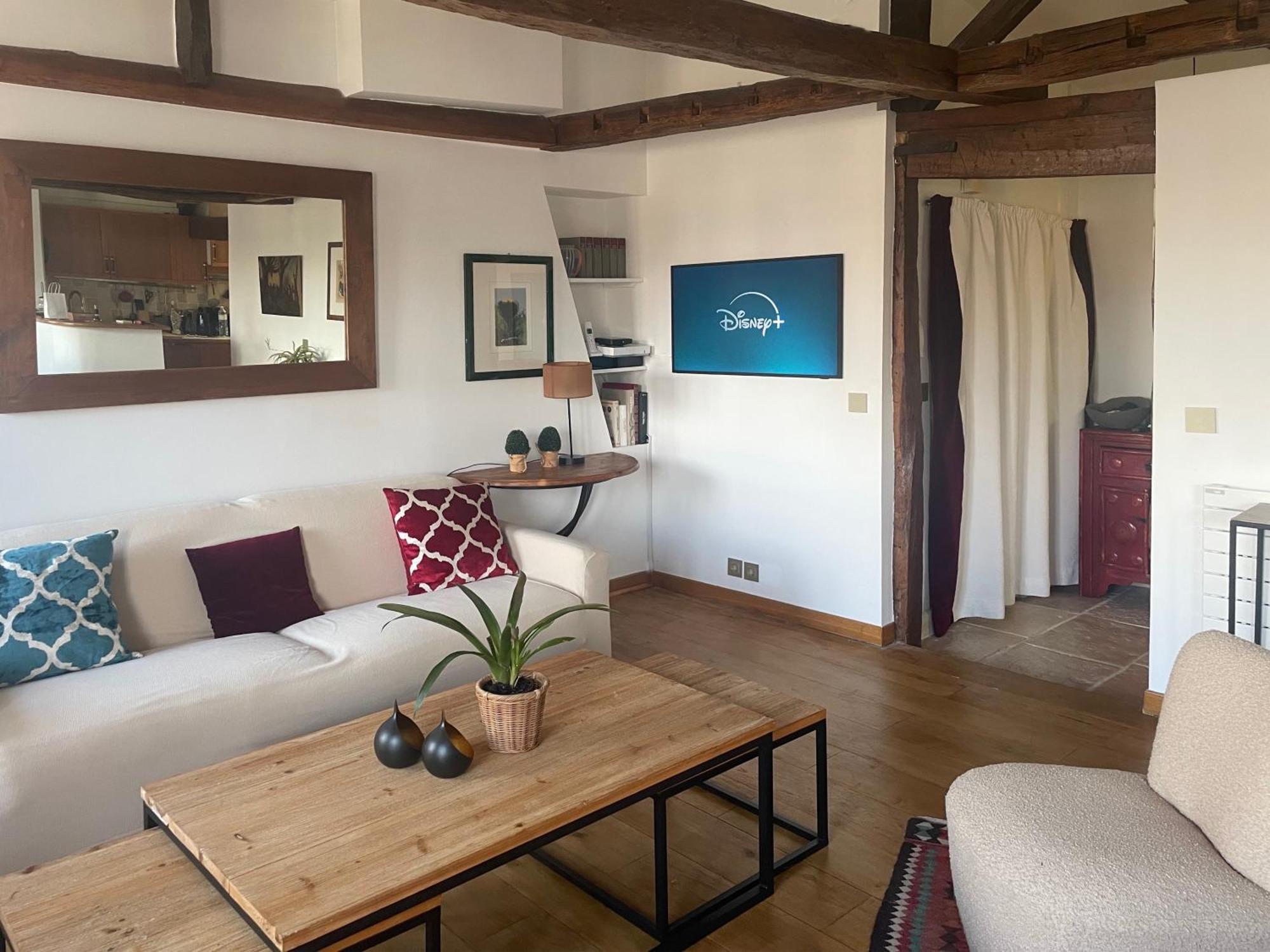 Odeon 1 Bedroom, Ac, Lift, Terrace, Garage Apartment Paris