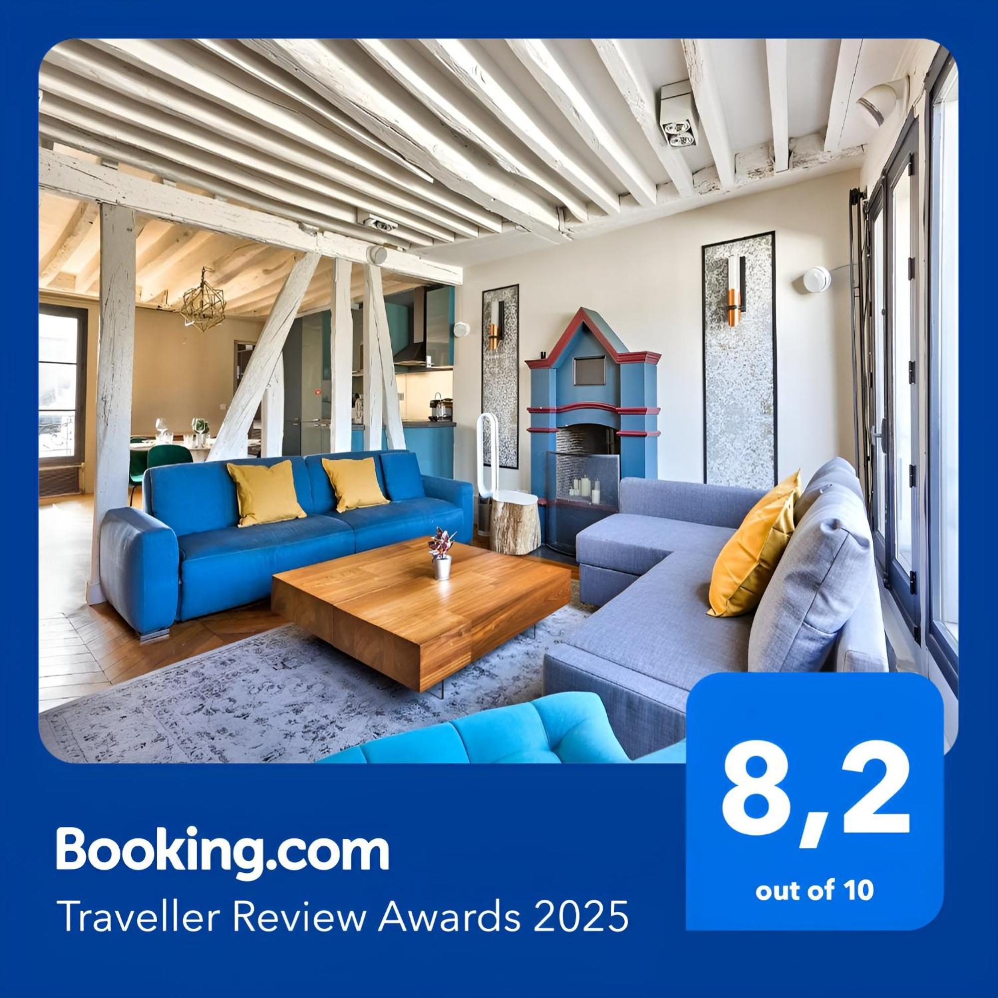 Appartement Le Marais Superb Terrace Free Netflix *