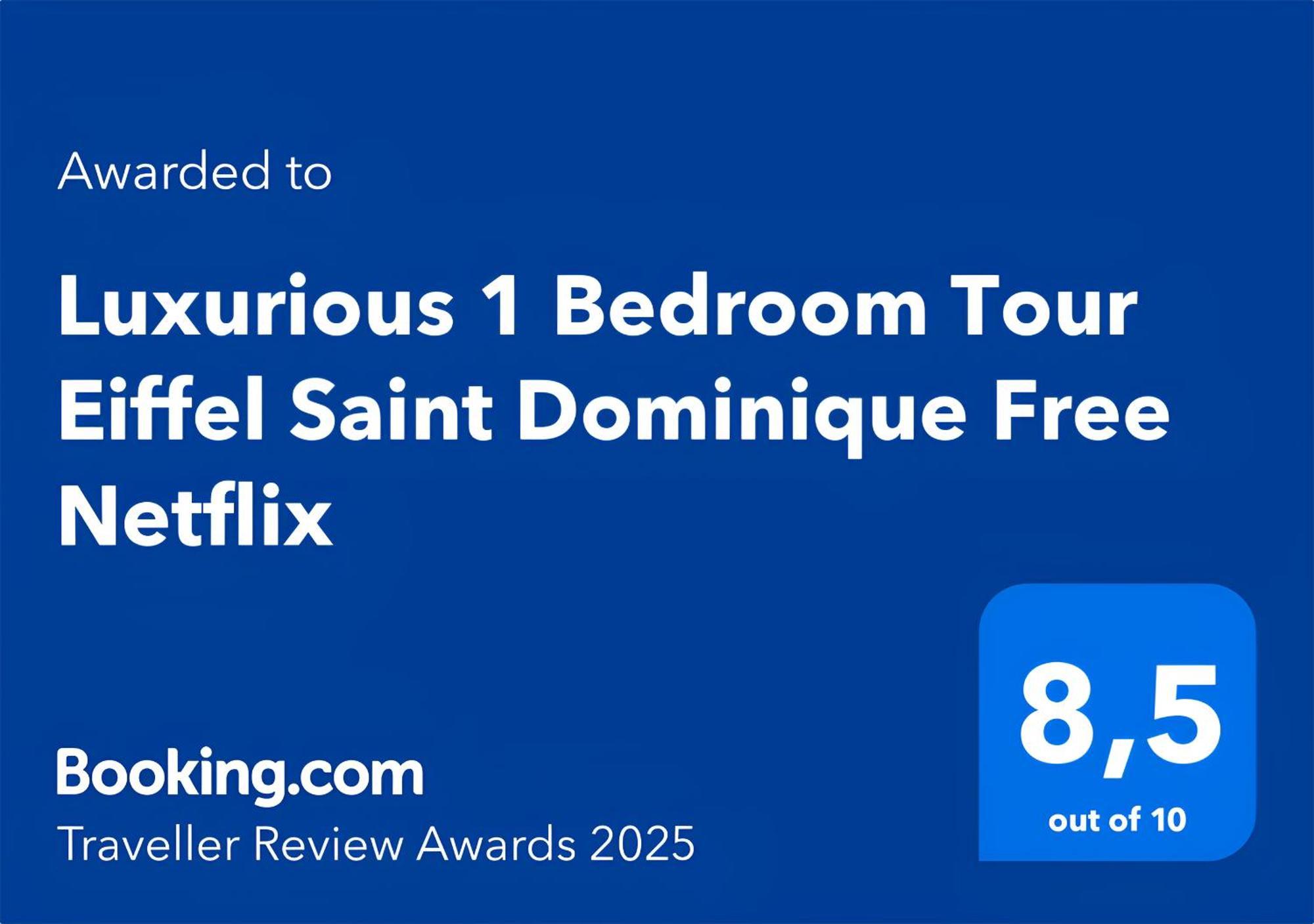 Luxurious 1 Bedroom Tour Eiffel Saint Dominique Free Netflix *