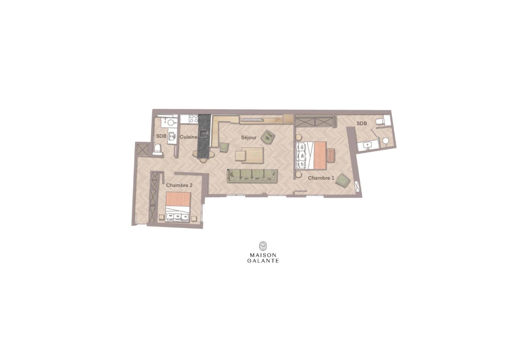 Maison Galante - Serviced In Champs-elysees Apartment *