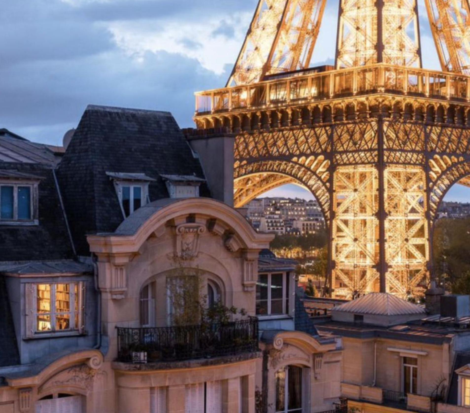 Apartment Luxury With A View Of The Eiffel Tower *