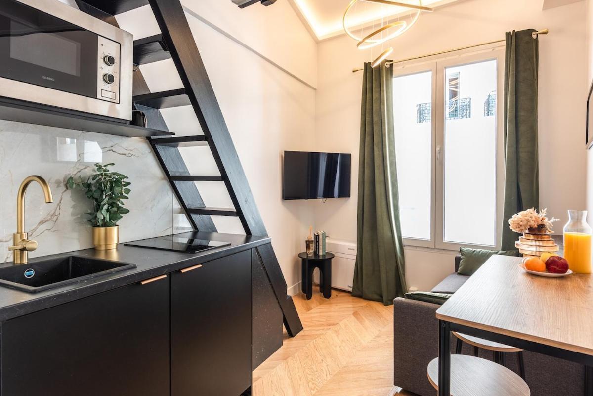 Apartment Elegant Esprit Loft Avec Ac Paris