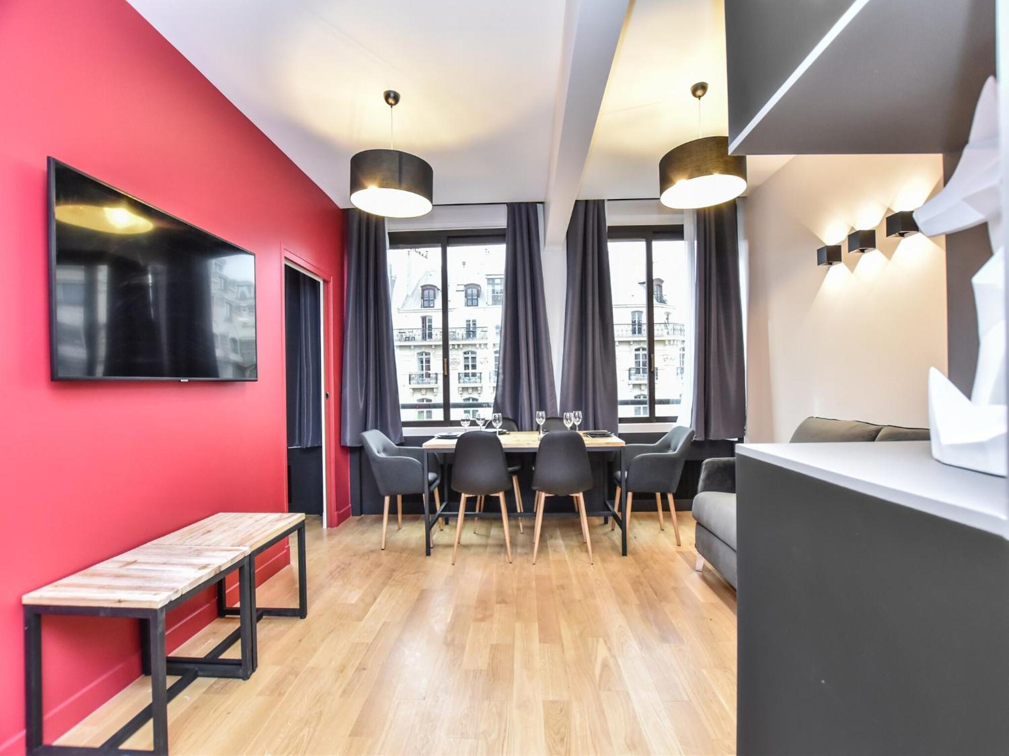 Authentic - 2br 6p - Palais Garnier Apartment