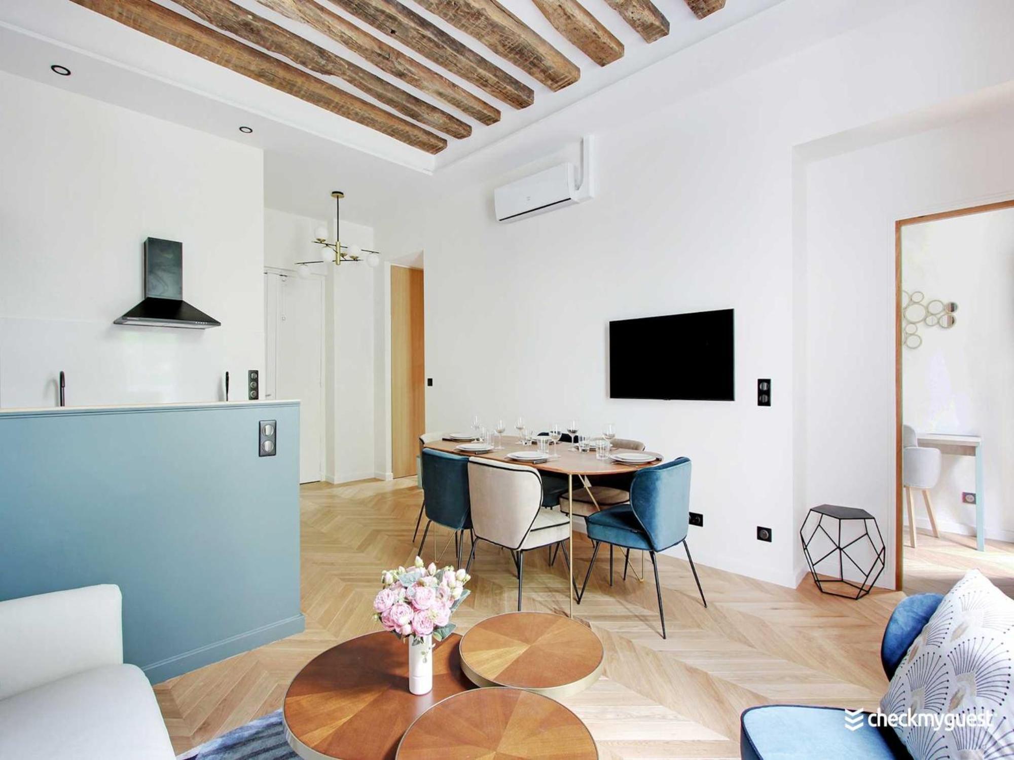 Apartment Stylish - 2br 6p - Le Marais *