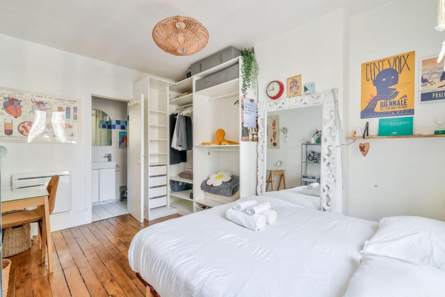 Lovely 1br Flat Near Voltaire Metro Station Apartment