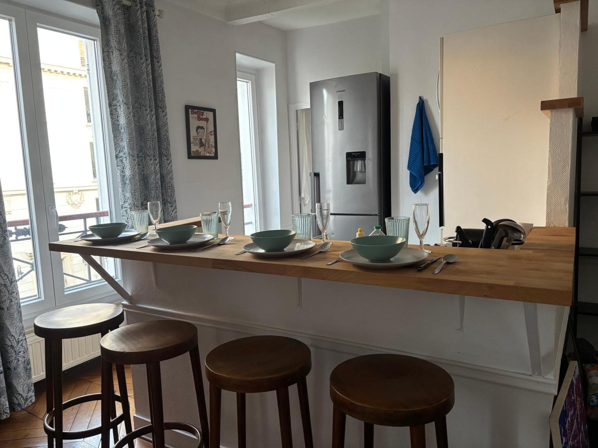 Charming Parisian Loft Near Opera - Tf24 Apartment Paris