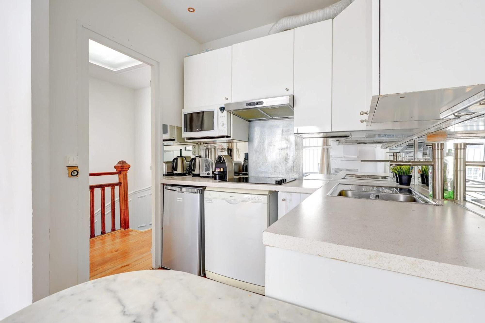 Apartment Duplex Cozy A Proximite De La Tour Eiffel With Ac