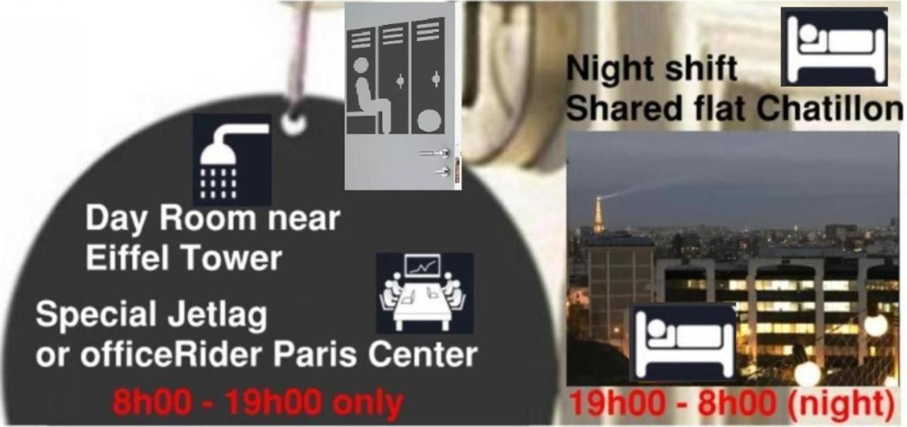 Séjour chez l'habitant Chatillon Citea Express Chatillon Metro Pour Nuitee Avec Acces Direct Centre Et Espace Limite En Journee Sans Nuitee Acces Limite 8h00-19h00 Depot Bagage *