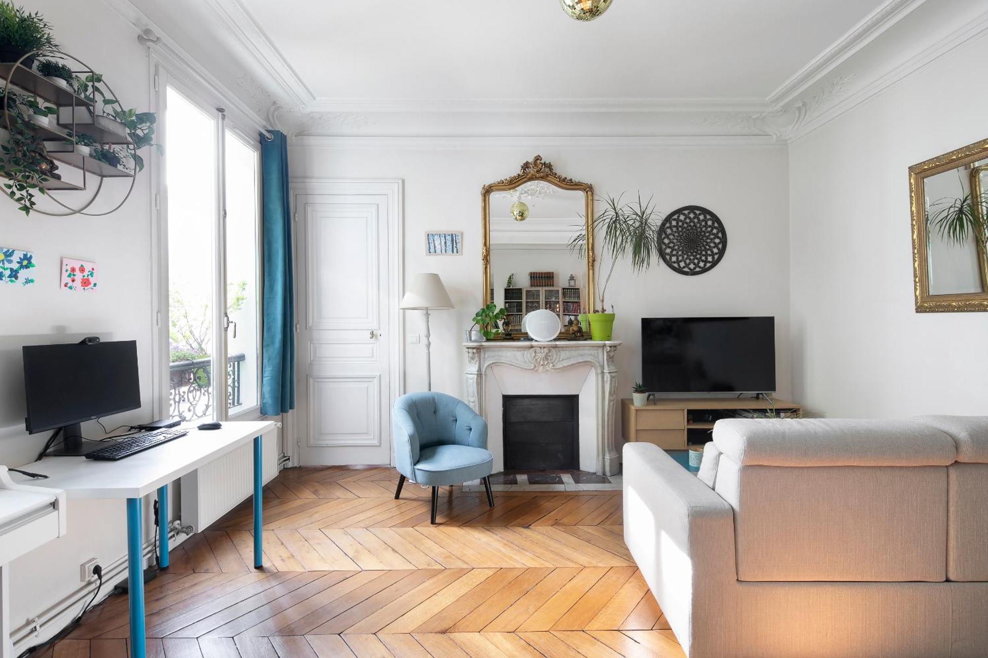 Cardinal Mercier - Ci - Calm And Charming For 4 People 9 * Paris