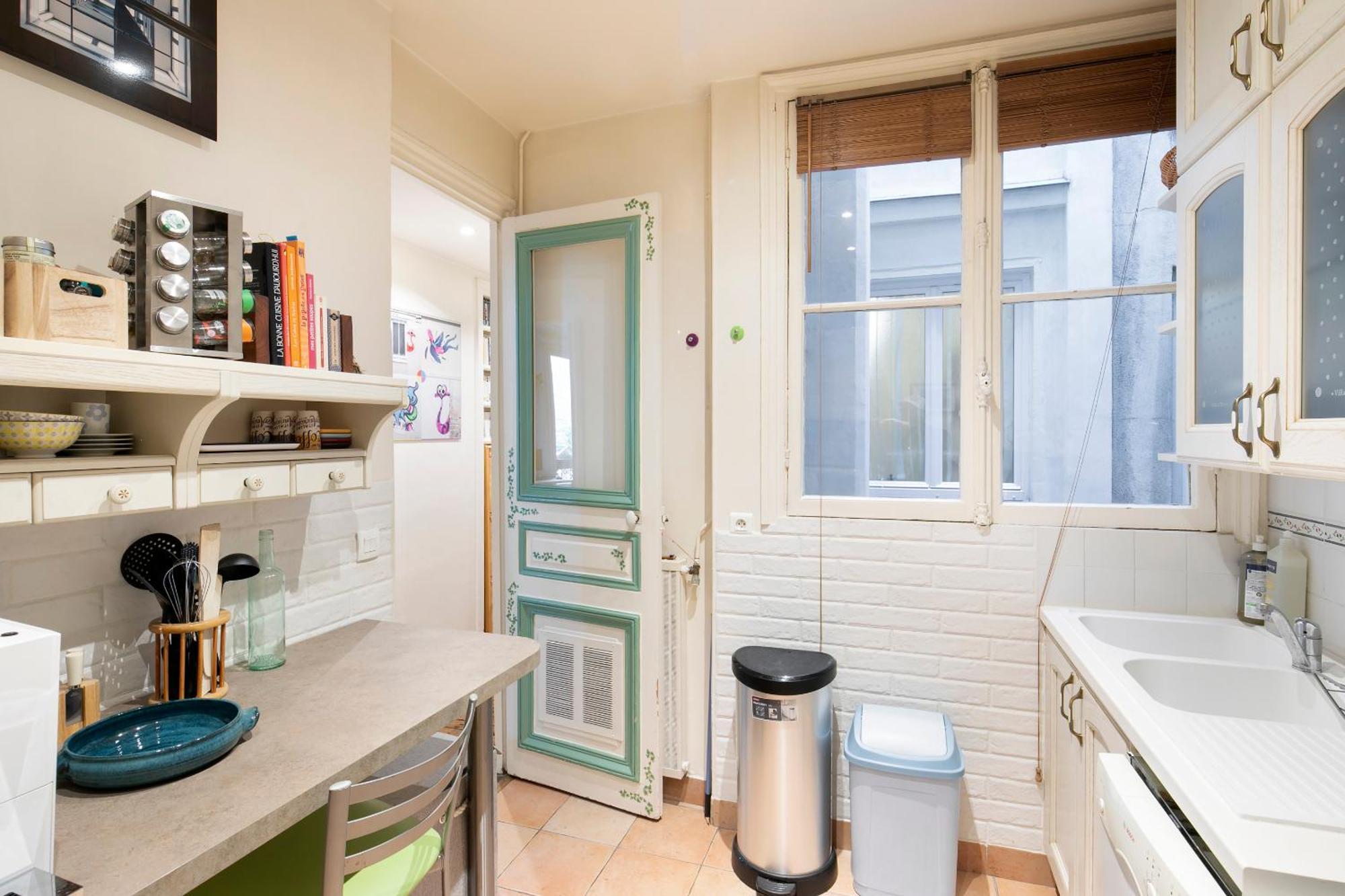 Apartment Cardinal Mercier - Ci - Calm And Charming For 4 People 9 Paris