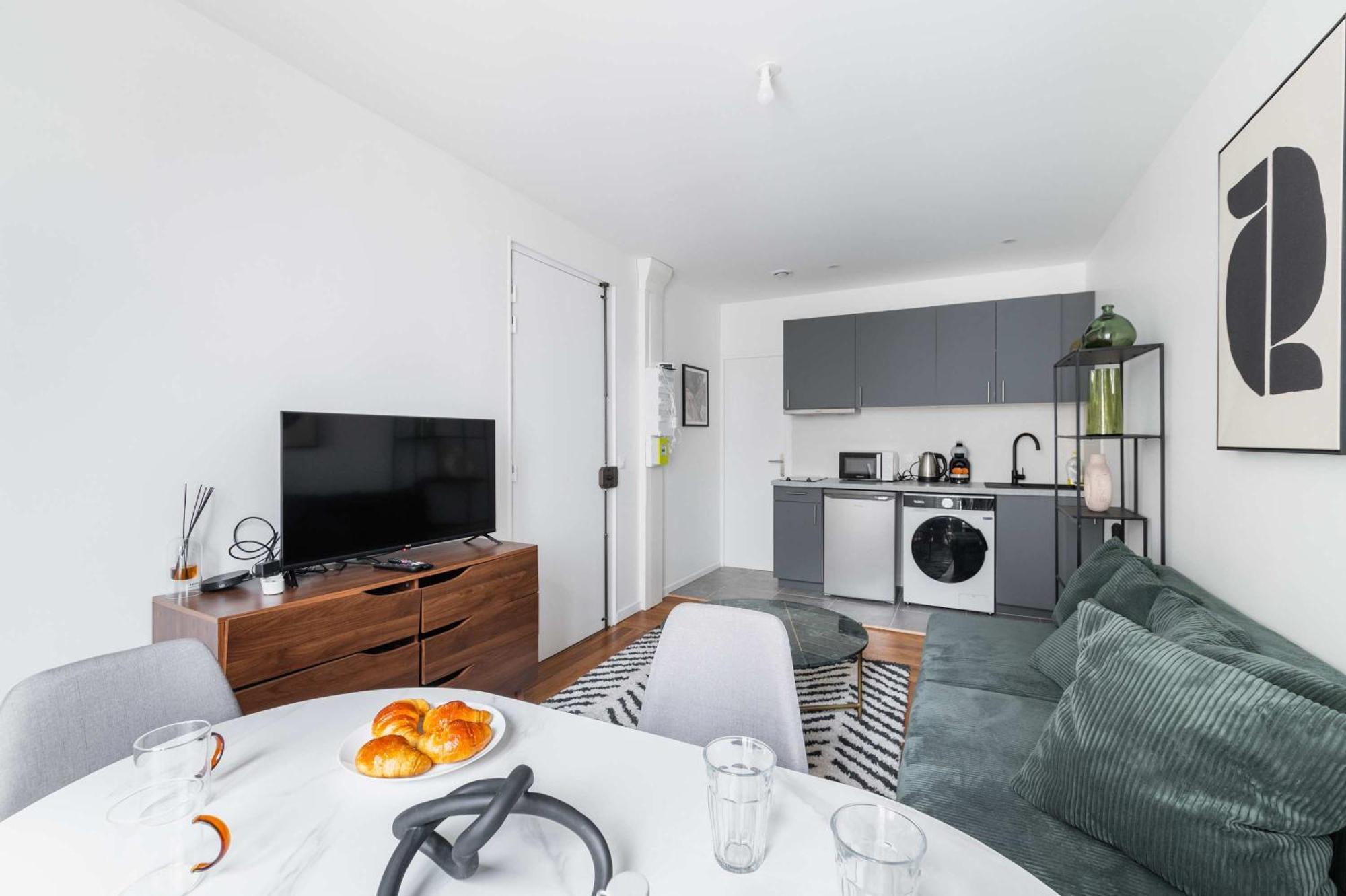 Apartment Cosy 2 Pieces Au Coeur Du 19e - 4p