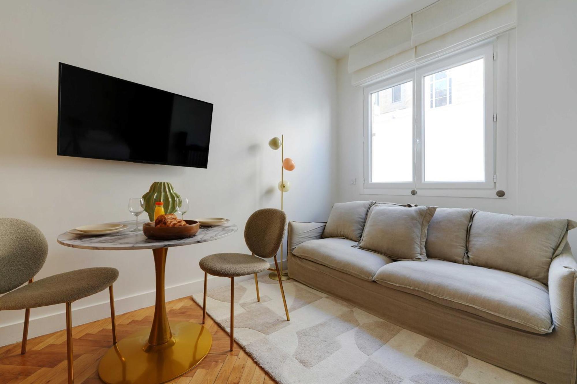 Peaceful Chic - 2p - Parc Monceau Apartment