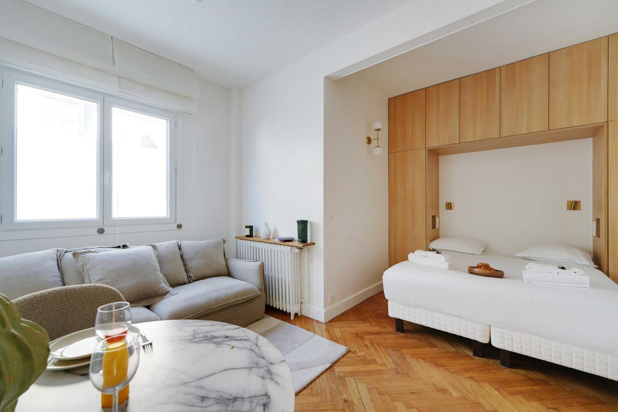 Peaceful Chic - 2p - Parc Monceau Apartment Paris