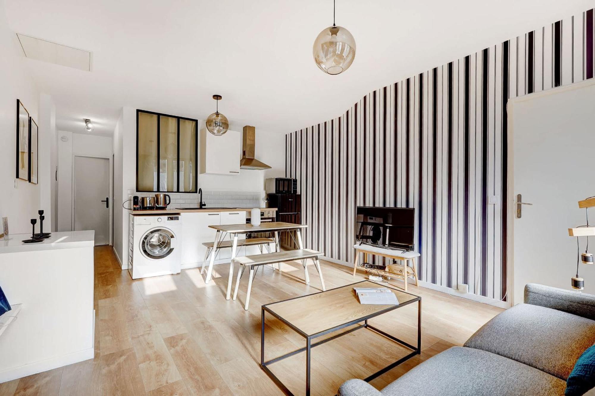 Apartment Charme Contemporain Pres De La - 4p Paris