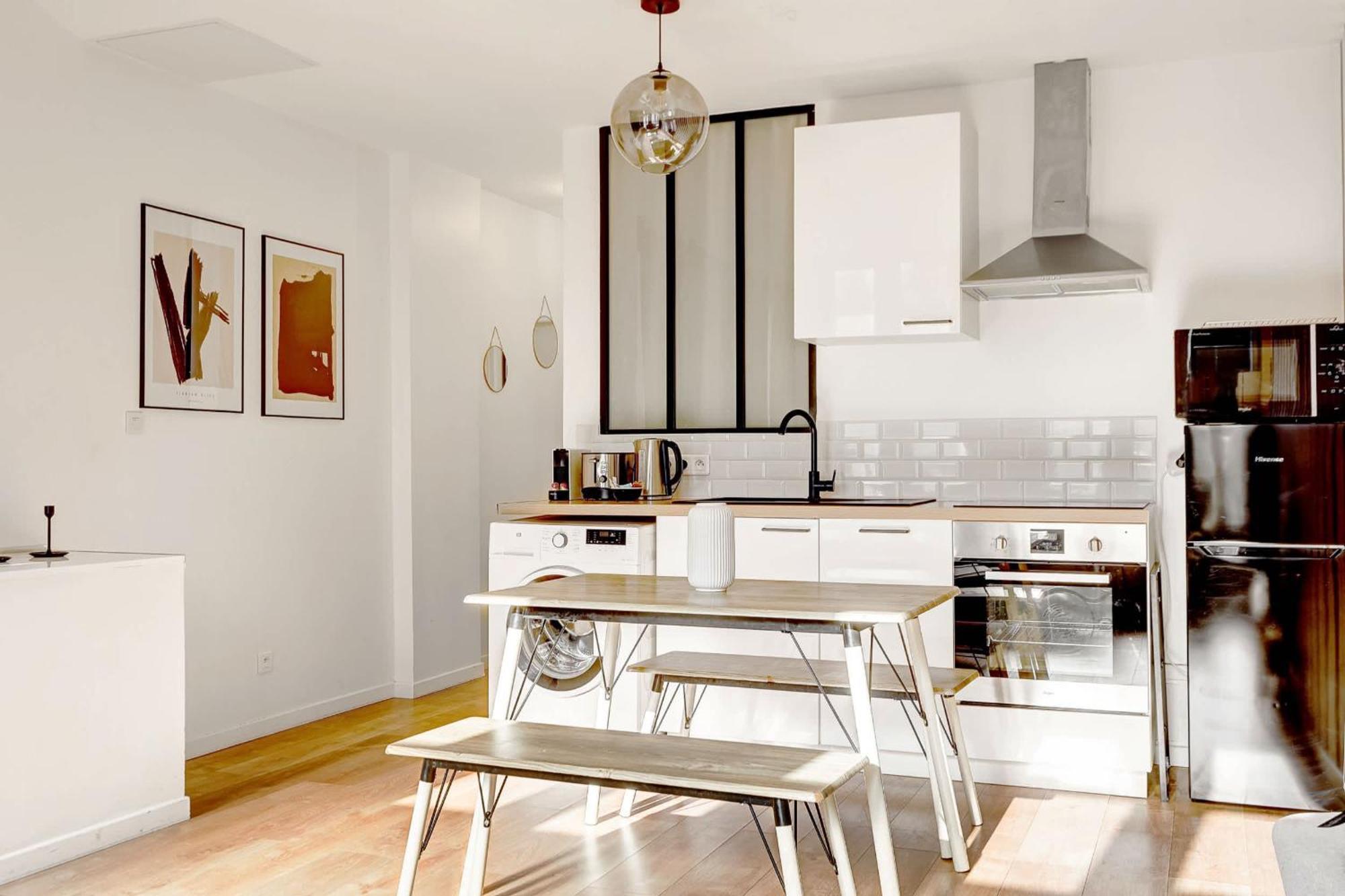 Apartment Charme Contemporain Pres De La - 4p Paris