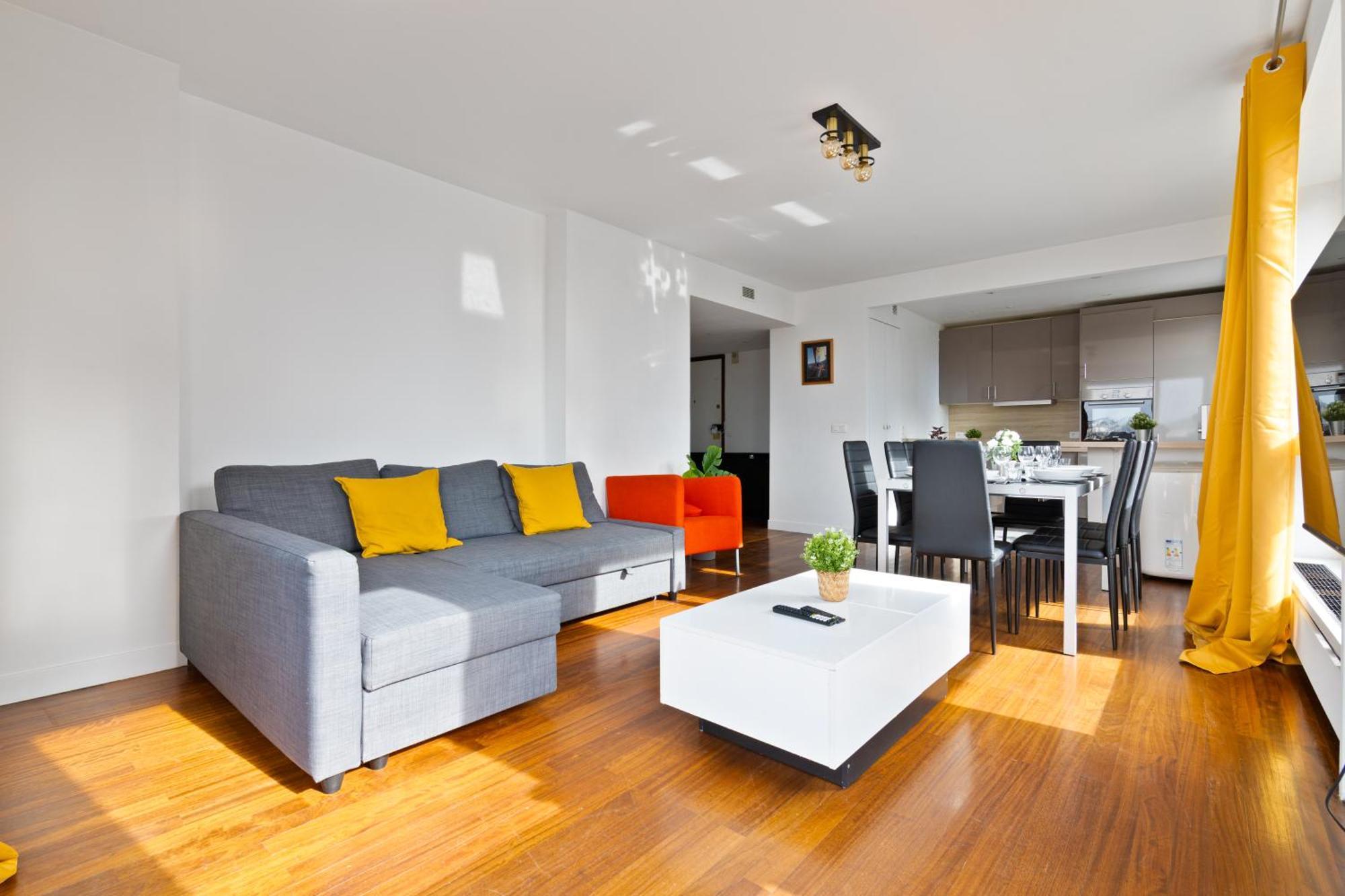 Heart Of - 3br - 8p - Tour Eiffel 7 Free Netflix Apartment