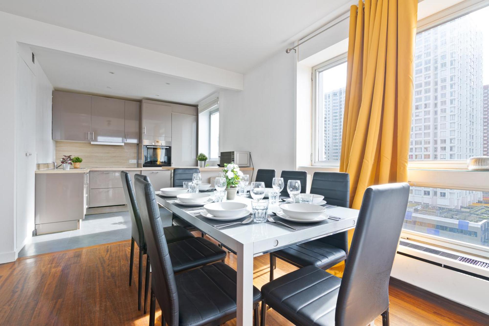 Apartment Heart Of - 3br - 8p - Tour Eiffel 7 Free Netflix Paris