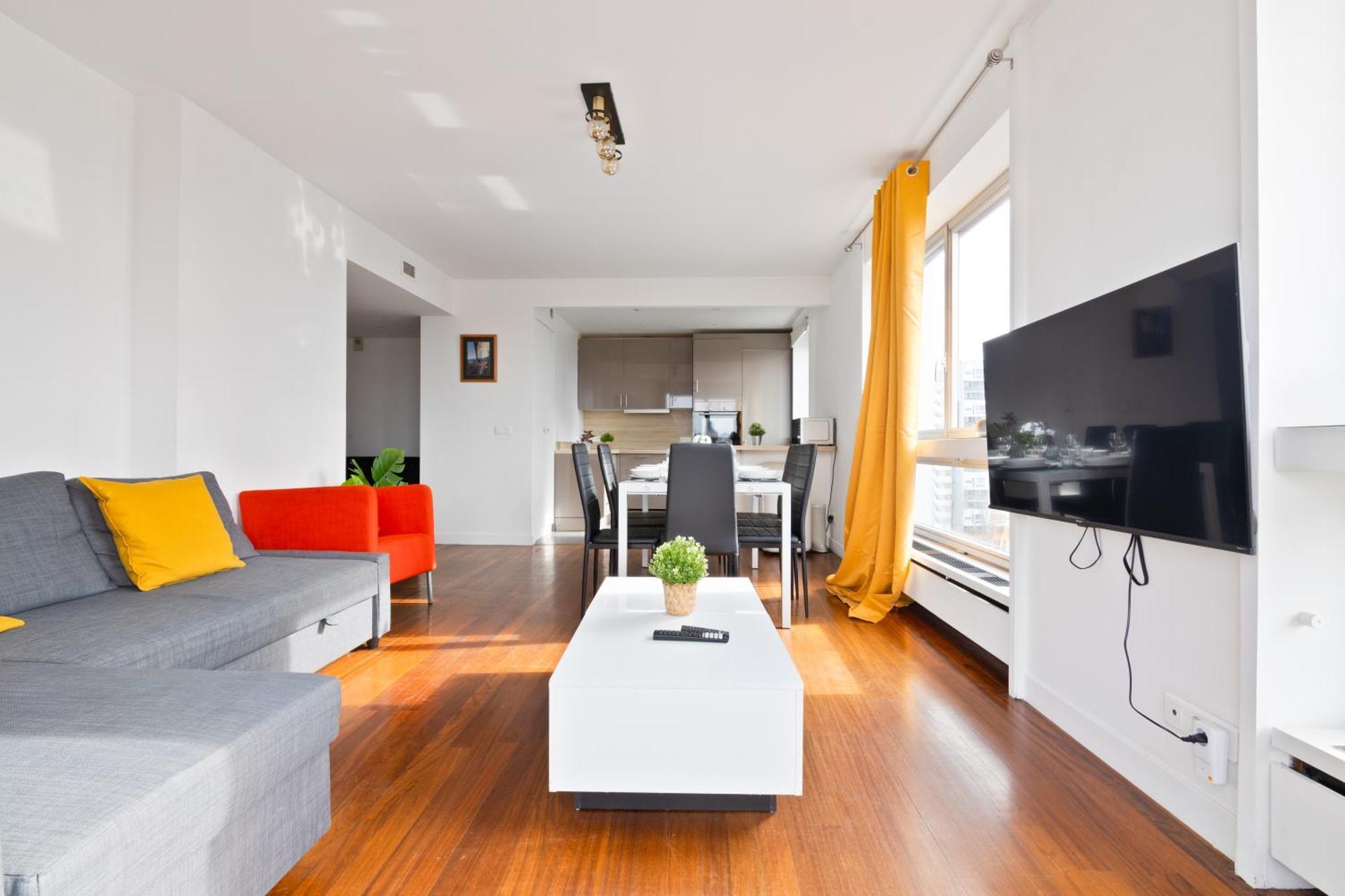 Heart Of - 3br - 8p - Tour Eiffel 7 Free Netflix * Paris