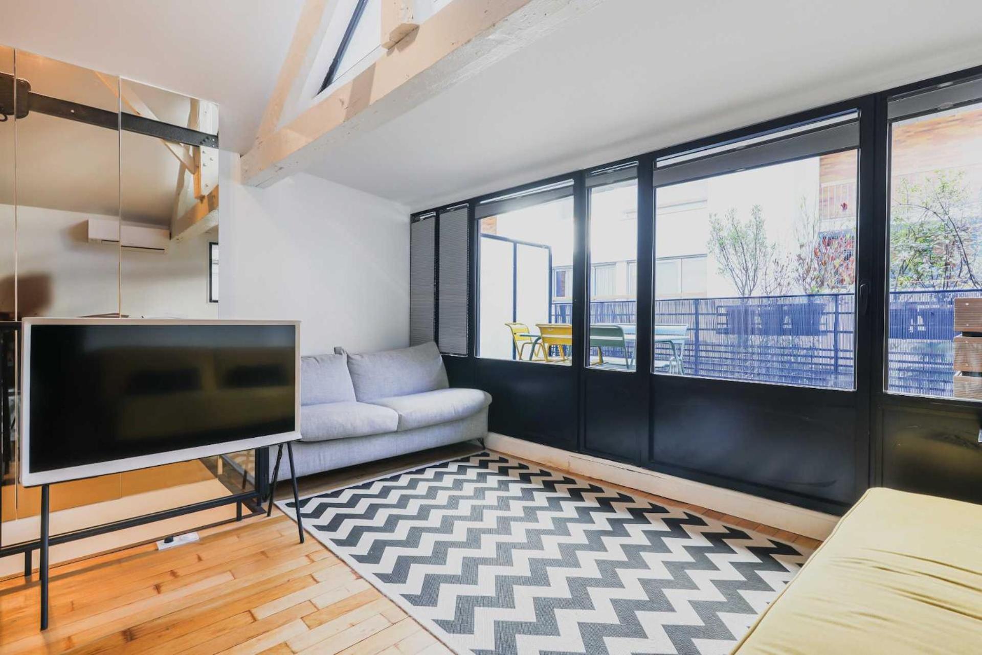 Maison Avec Terrasse - 2bdr - 6 Pers Apartamento Paris