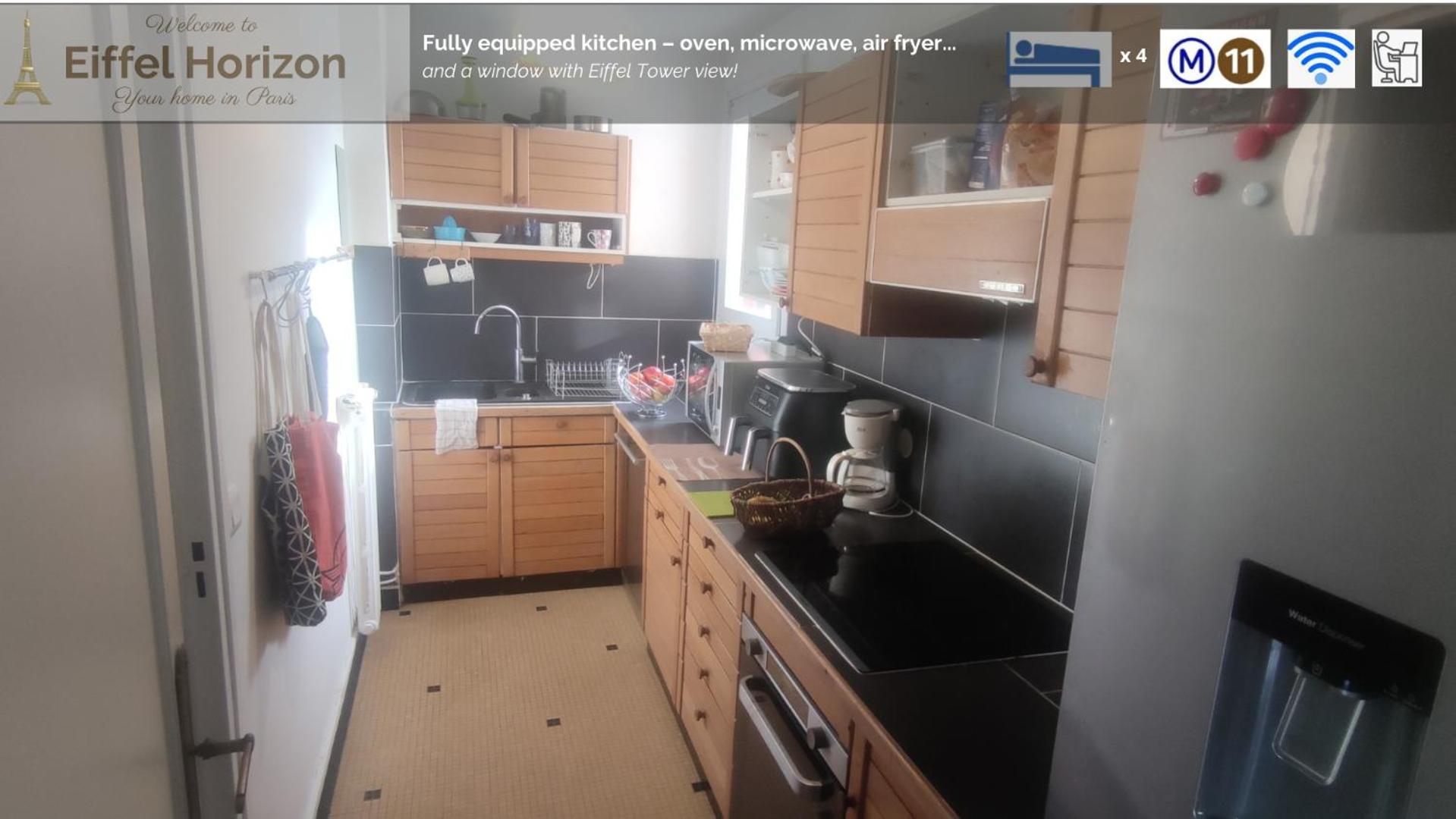 Eiffel Horizon - Grand Espace Familial Au Pied Du Metro Homestay *