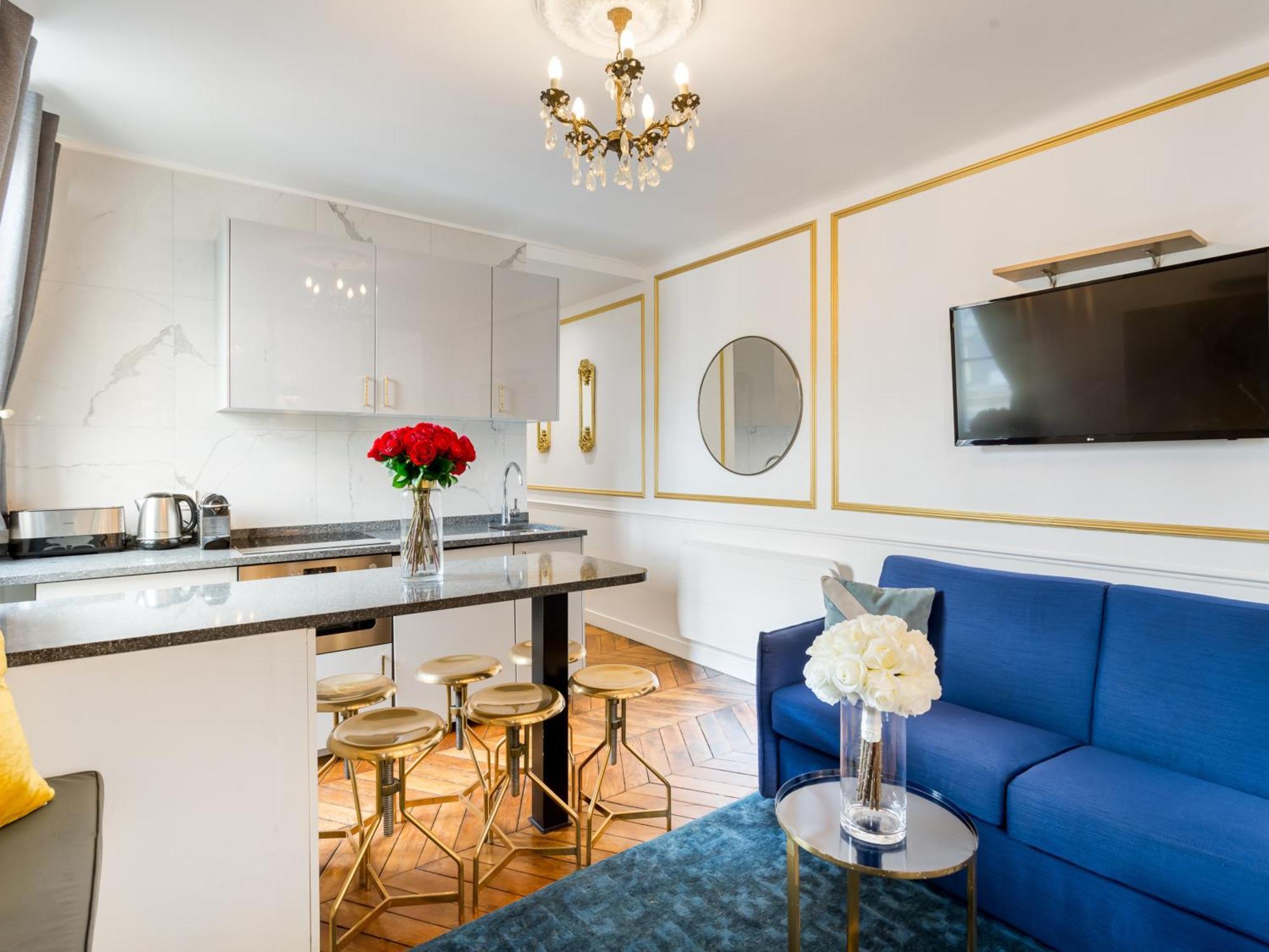 Appartement Luxury 2 Bedroom - Louvre&champs Elysees Paris