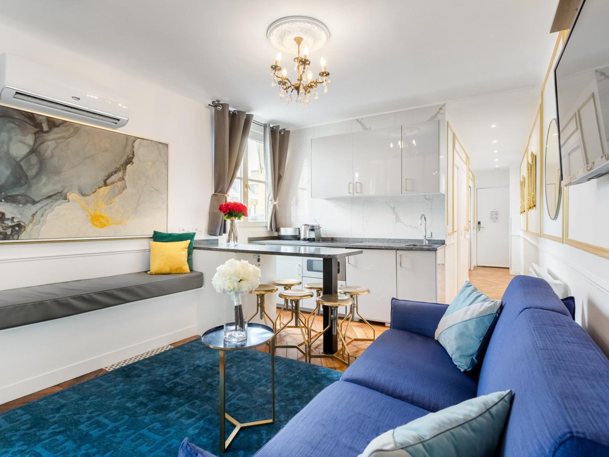 Luxury 2 Bedroom - Louvre&champs Elysees Appartement