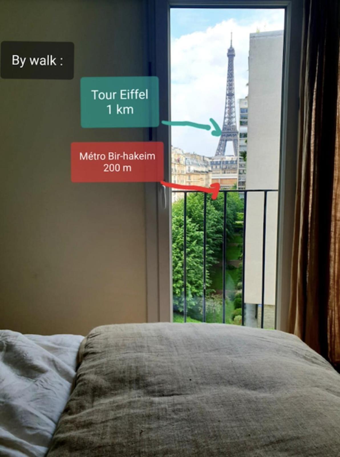 Spacious With View Of The Eiffel Tower *