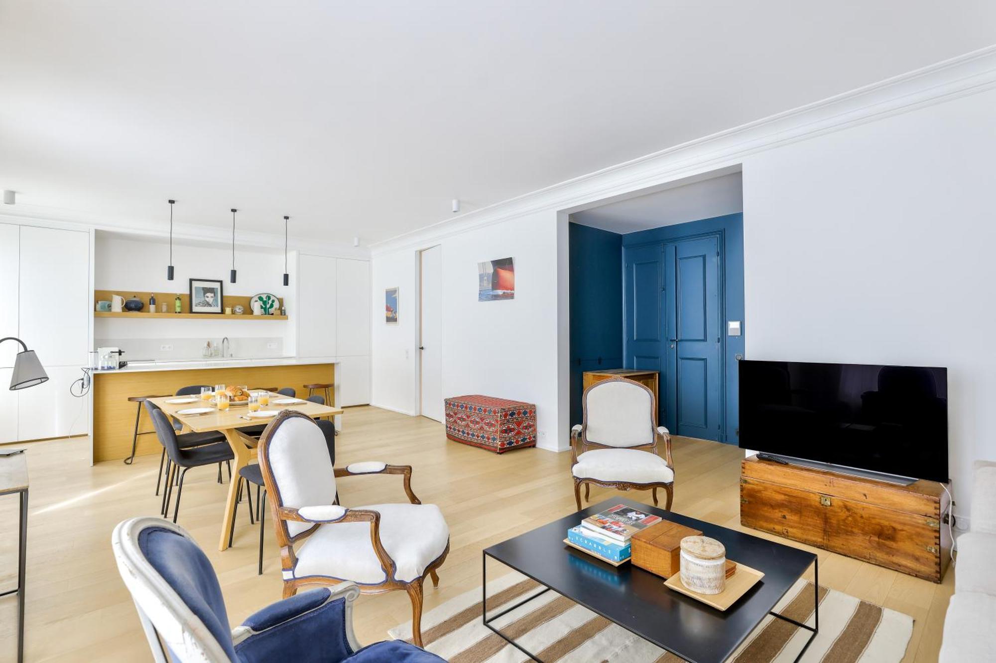 Stylish 2br In Private Mansion At Rue De Passy * Paris