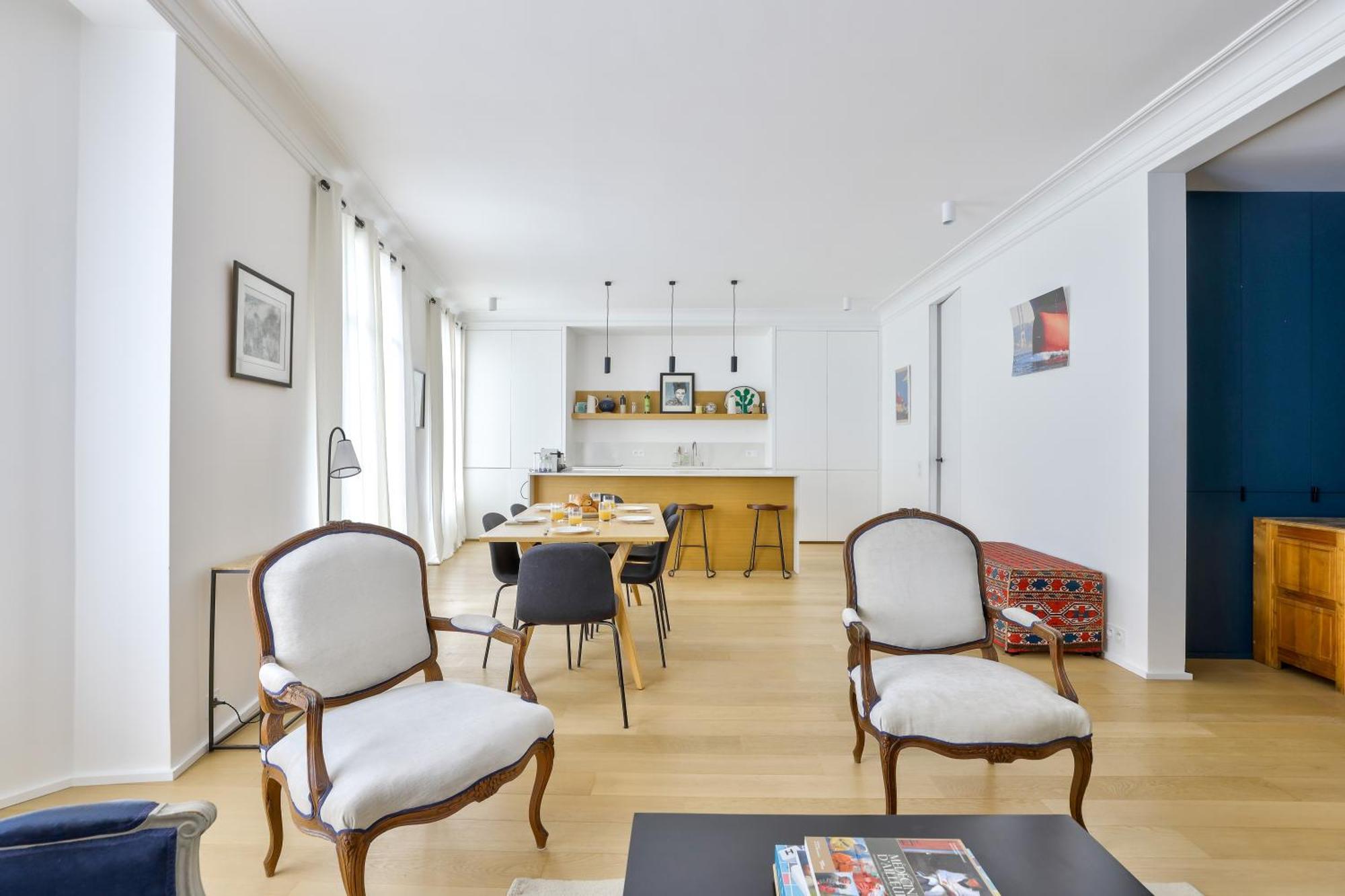 Stylish 2br In Private Mansion At Rue De Passy