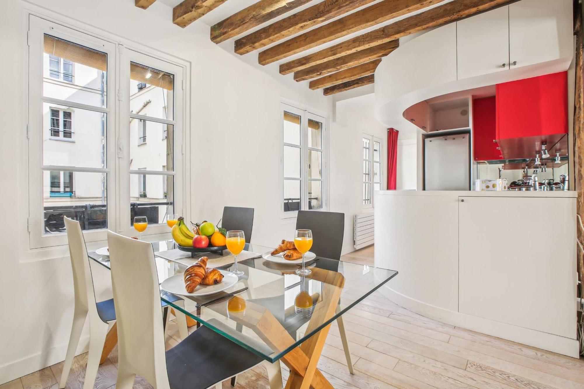 Spacious 1br In The Heart Of & Pompidou
