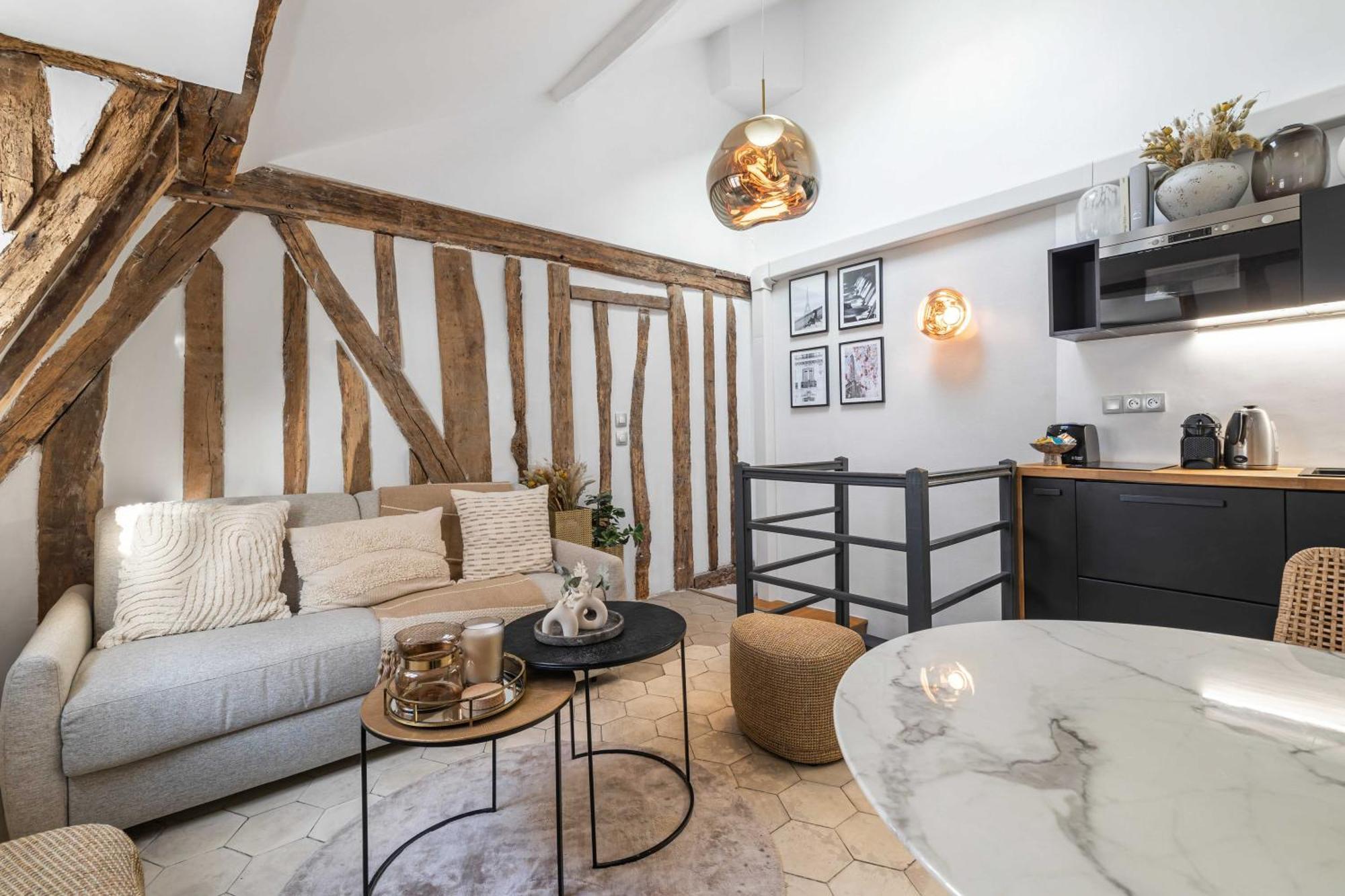 Ultra Historical Parisian Flat - Louvre Paris
