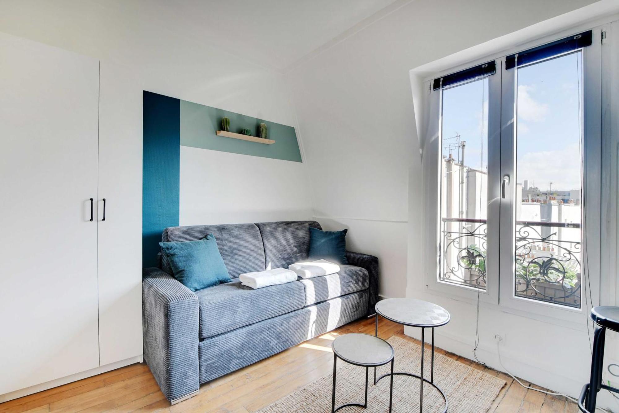 Apartamento Ideal For 2 People - Marche Des Batignolles *