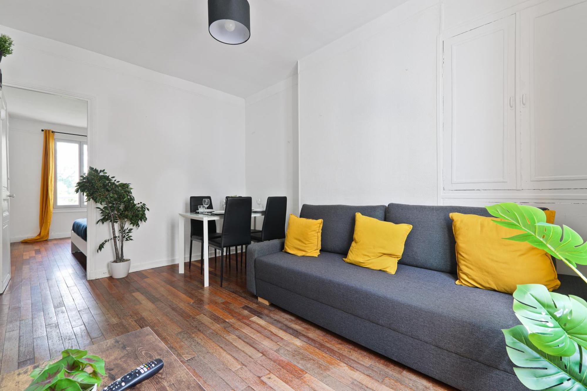 Apartment Heart Of Paris-1br-4p-tour Eiffel 8 -free Netflix Paris